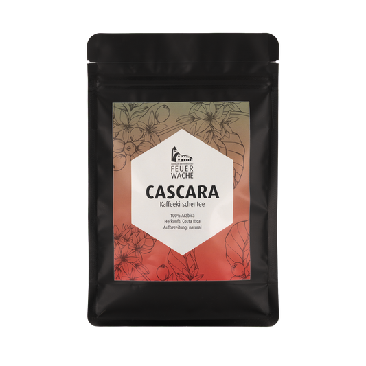Genieße den Cascara Kaffeekirschentee von der FEUERWACHE Premium Kaffeerösterei