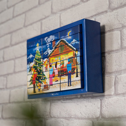 Tee-Adventskalender von FROG.coffee, 48 Teebeutel in 24 verschiedenen Sorten, Karton (14 Stück)
