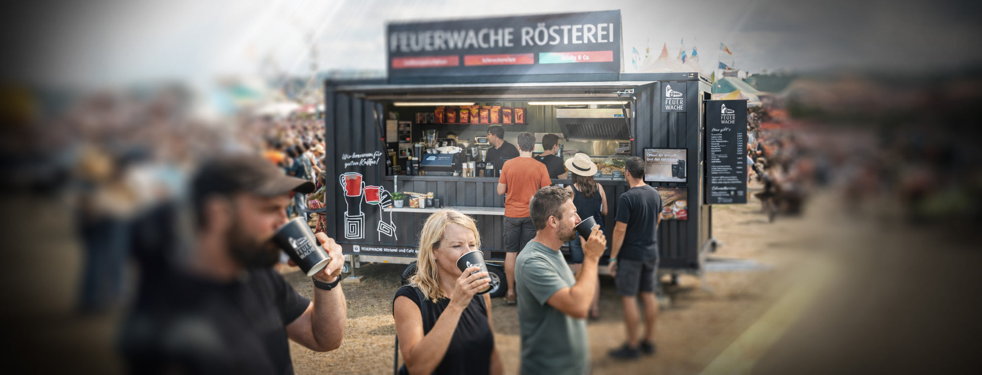 Banner Premium Barista-Service & mobile Kaffeebar auf Events und Veranstaltungen