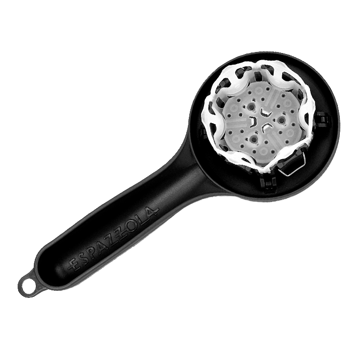 Espazzola-2+3-53 Brühkopf Reinigungstool Schwarz