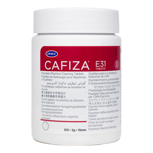 Urnex Cafiza E31, 100 Espressomaschinen Reinigungstabletten
