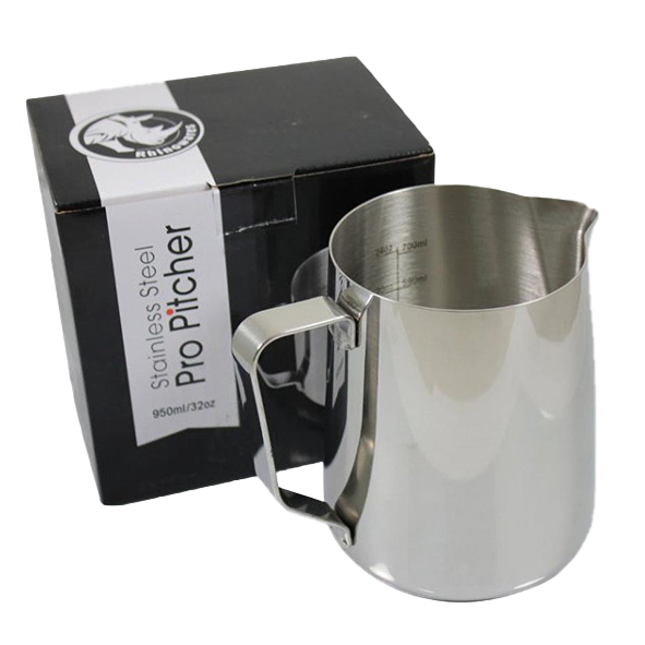 Rhino Professional Milchkännchen Edelstahl, 950ml