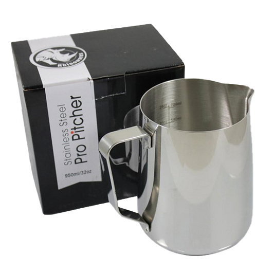 Rhino Professional Milchkännchen Edelstahl, 950ml