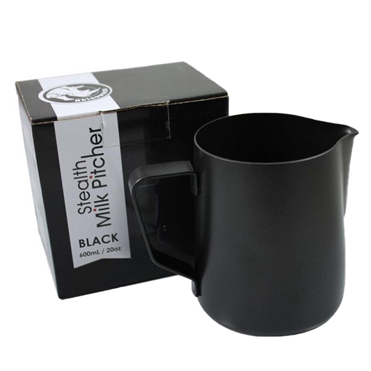 Rhino Teflon Milchkännchen schwarz, 600ml