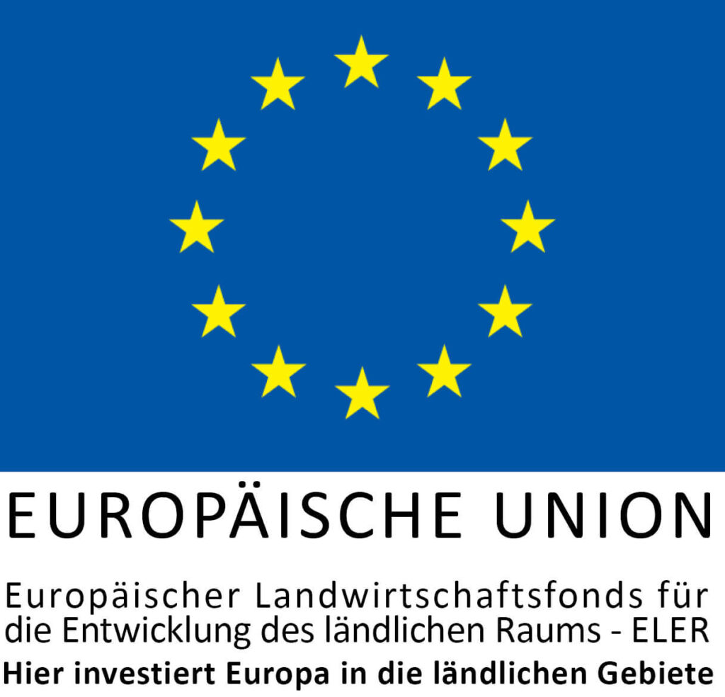 EU Logo: Hier investiert Europa - ELER
